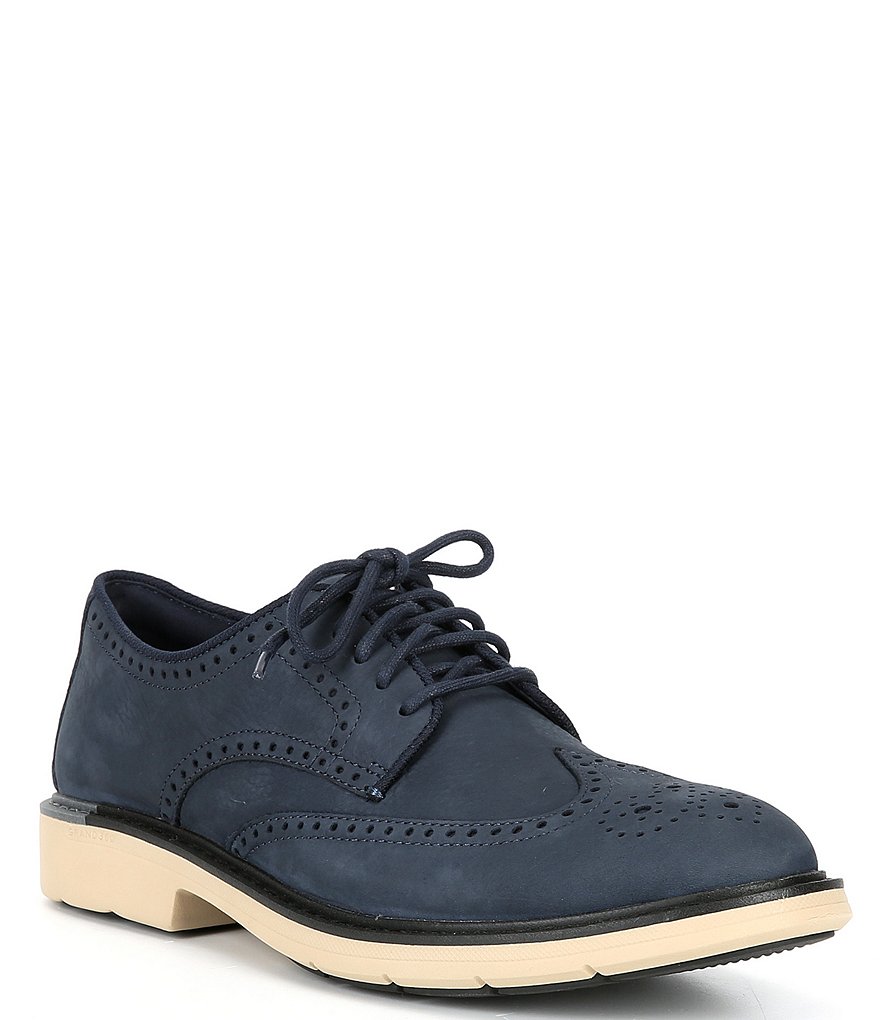 Cole Haan Men's Go To Nubuck Wingtip Oxfords