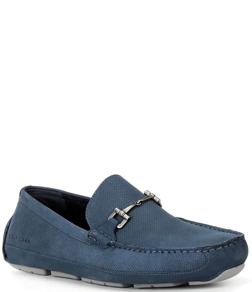 Cole Haan Men\'s Wyatt Leather Bit Buckle Driver Loafers Cole Haan Men main image 3