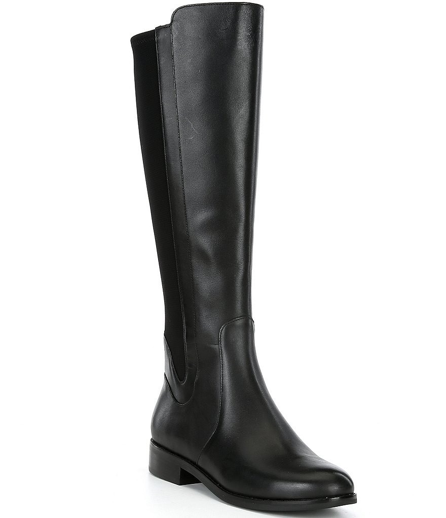 Cole Haan Noelle Leather Tall Stretch Fit Riding Boots | Dillard's