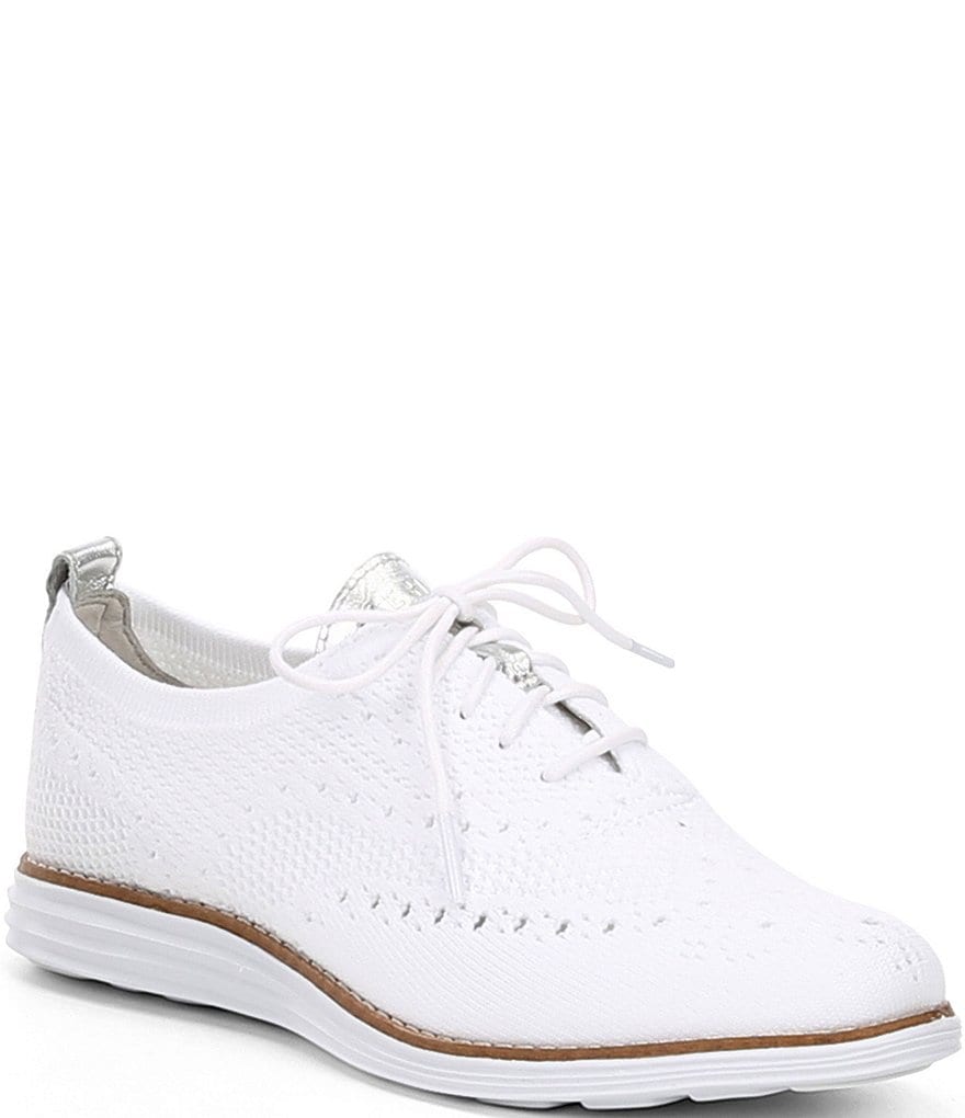 Cole Haan Original Grand Stitch Lite Knit Wingtip Oxfords | Dillard's