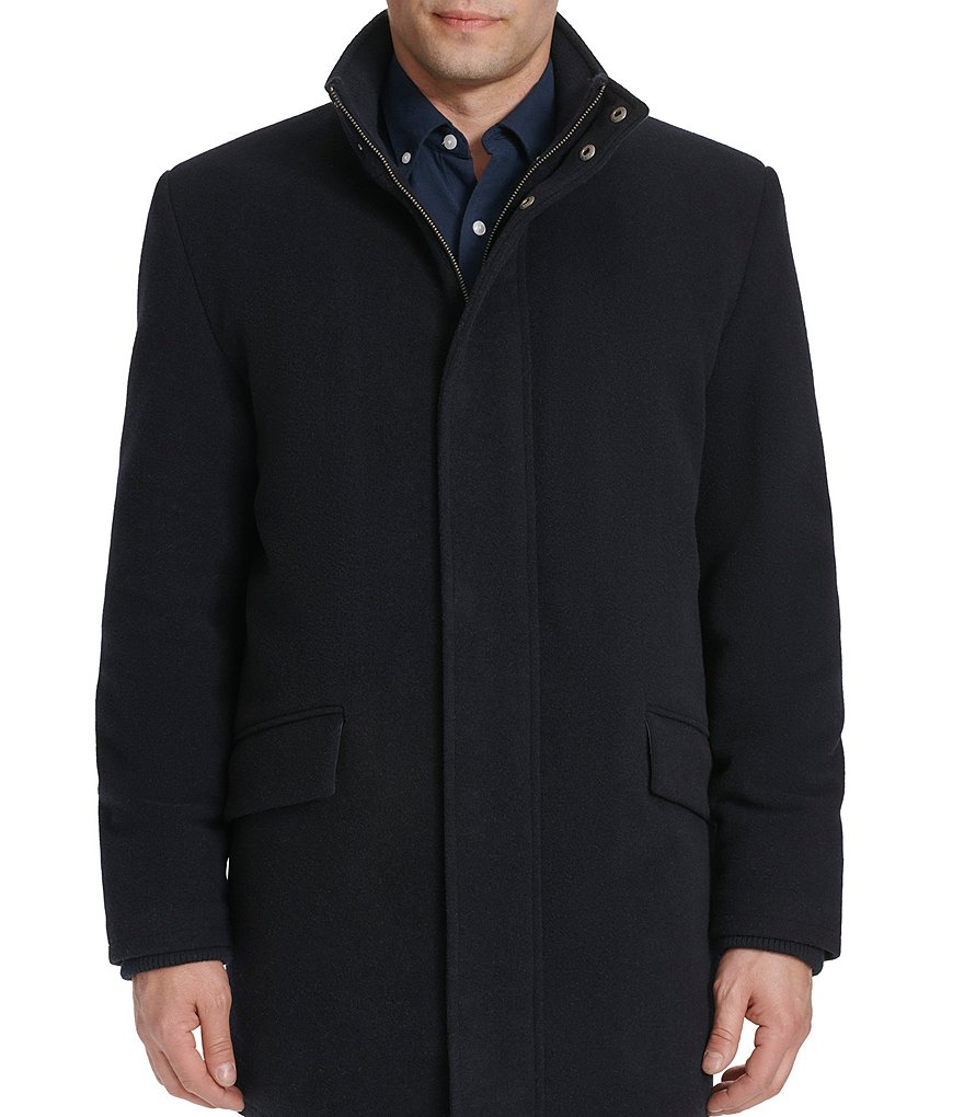 PHOTOCOPIEU ウール混 ベルテッドジャケット 38 Cole Haan Men's Melton Wool Multi-Pocket Field Coat - Macy's