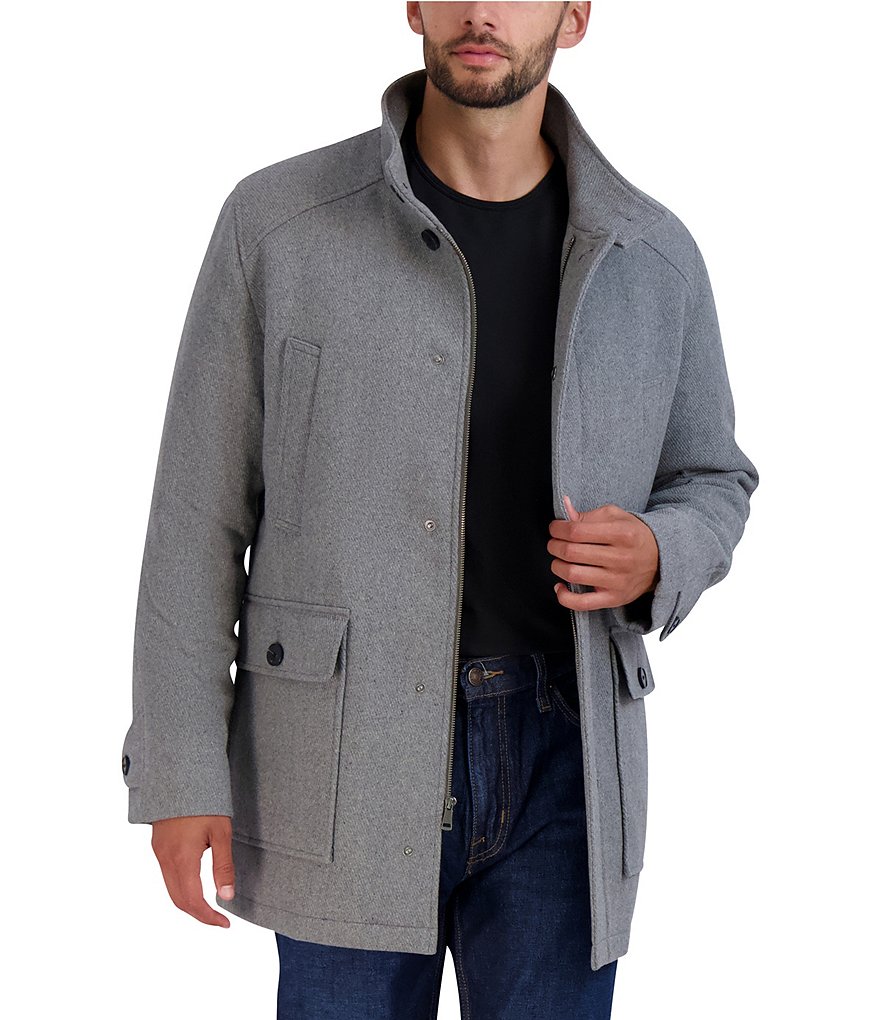 Cole haan wool parka on sale mens