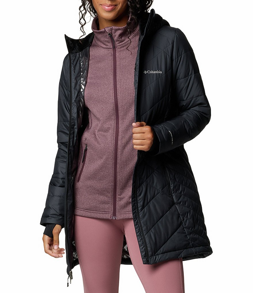 SSA ホスピタルガウン ロングタイプ Columbia Heavenly Long Hooded Quilted Down Jacket | Dillard's