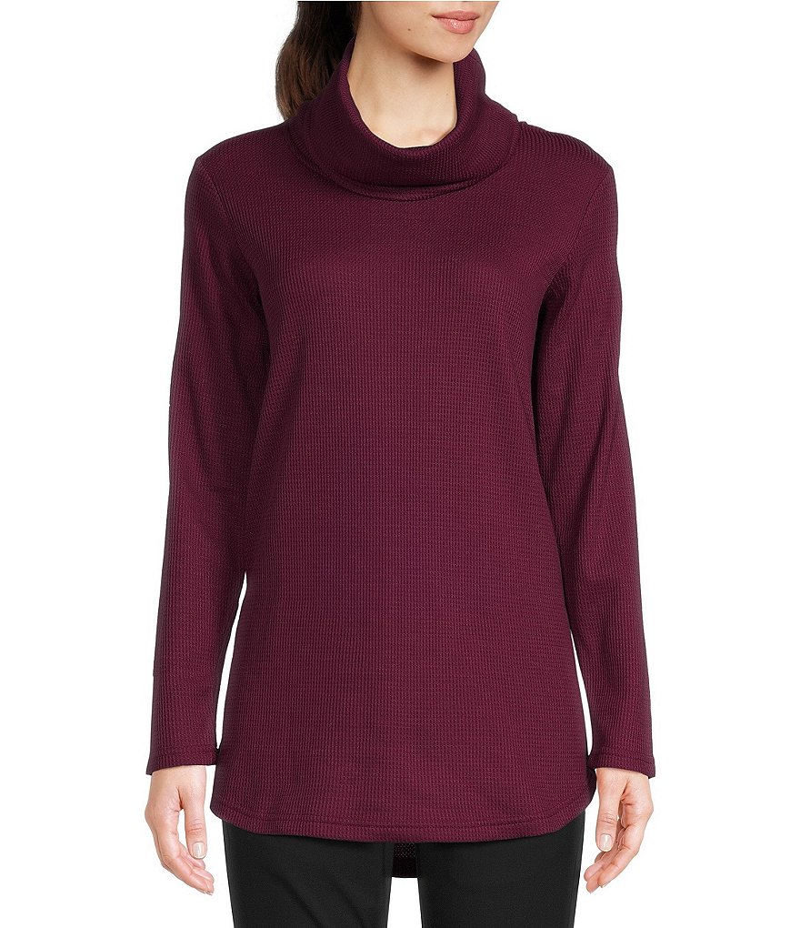 Columbia Holly Hideaway™ Waffle Knit Cowl Neck Long Sleeve