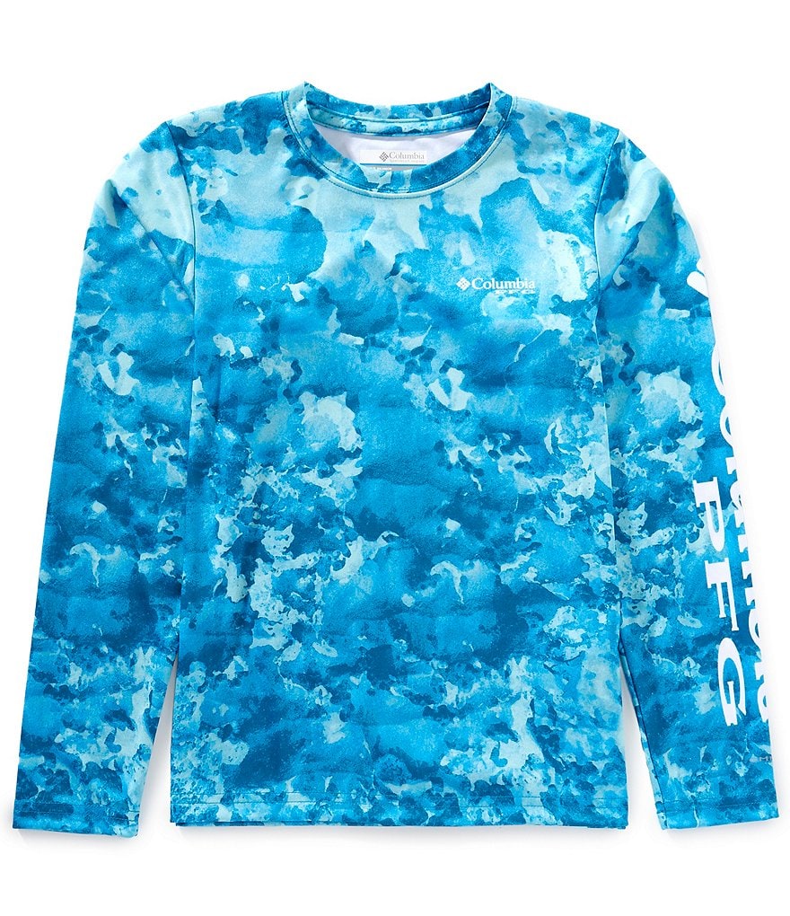【2plan】Blues Print Long Sleeve T-shirt Sinclair Men's Long-Sleeve Plaid Shirt, Blue – Buffalo Jeans
