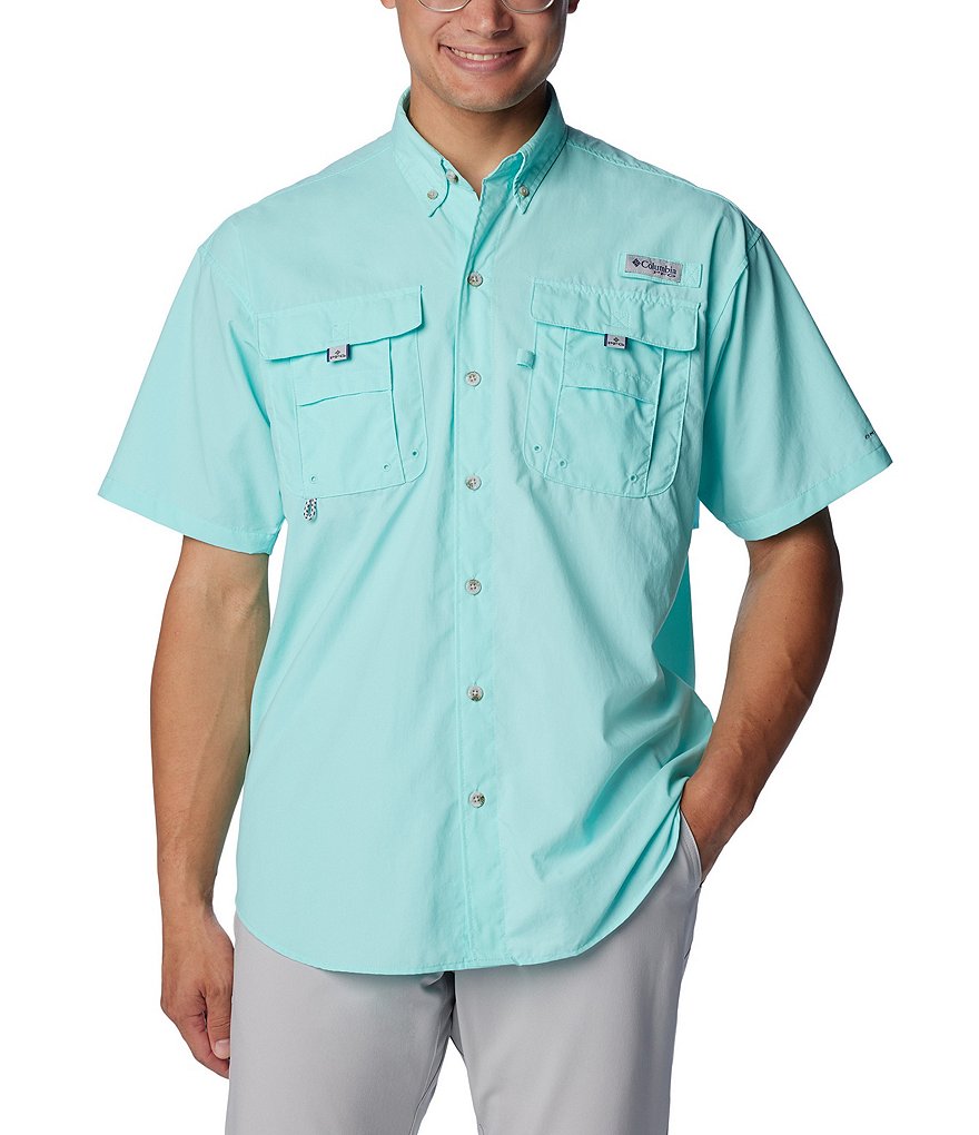 Columbia Bahama II Short Sleeve Shirt - Men's, Fossil / L