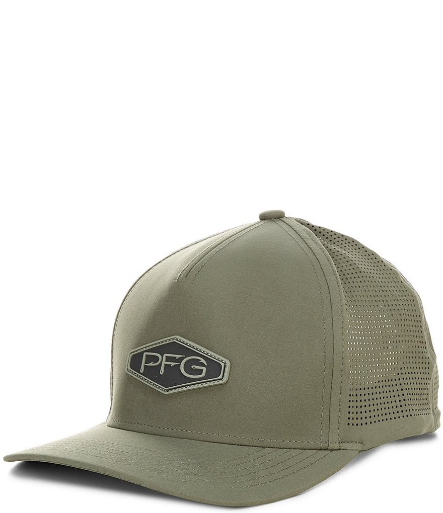 Columbia PFG Elite 3D Hooks Logo Stretch Snap Back Hat