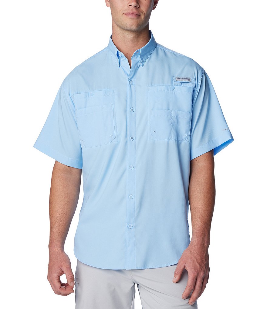Columbia PFG Tamiami II Long Sleeve Shirt Men's (Ocean Teal)