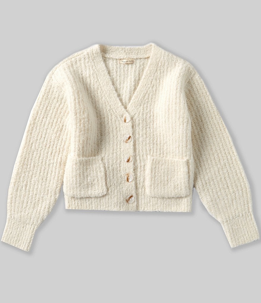 Ameri（アメリ）の「2WAY MINI CABLE KNIT CARDIGAN（ニット