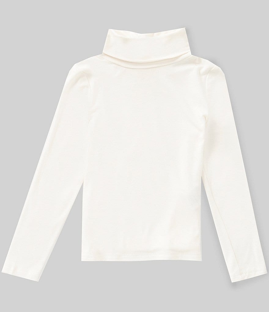Little Girls Luxe Knit Turtleneck Sweater