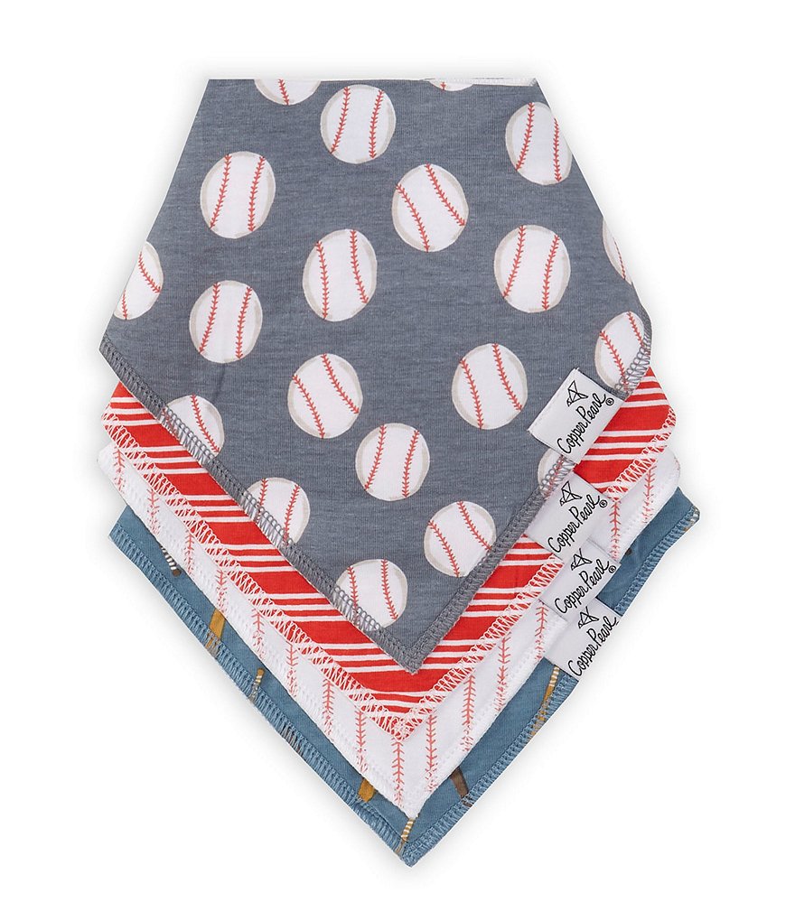Copper Pearl Baby Bandana Bibs | Slugger