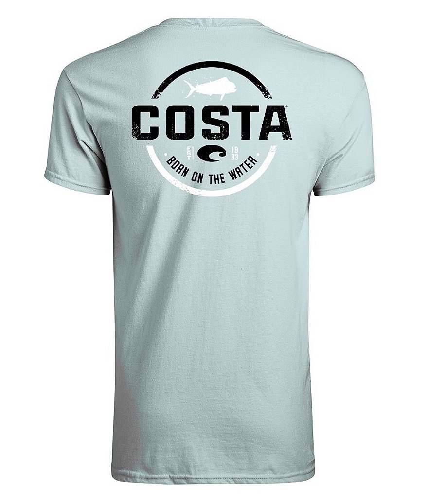 40% Off Costa Tech Power Performance Shirt Pick Size UPF 50 Blue 