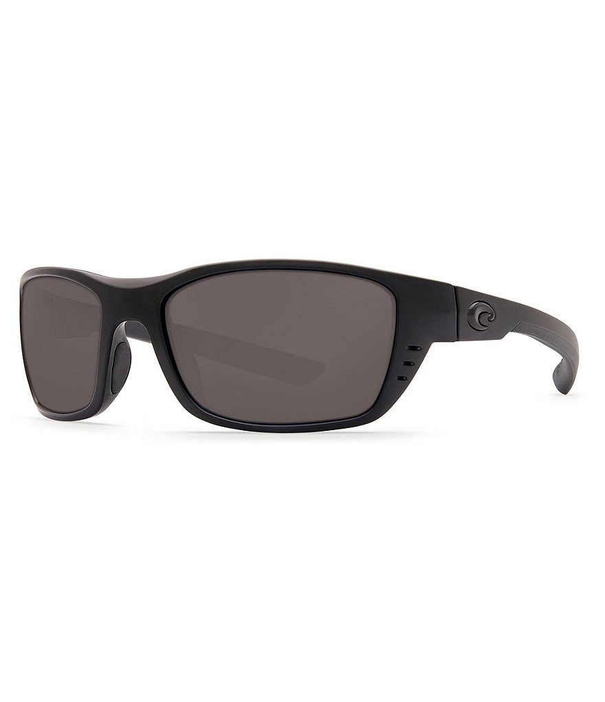 (取寄) コスタ ホワイトチップ 580P ポーラライズド サングラス Costa Whitetip 580P Polarized Sunglasses Blackout Gray 580p Costa Whitetip Blackout Polarized Sunglasses | Dillard's