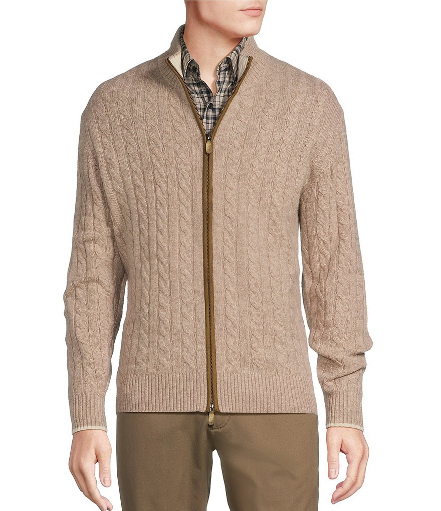 Cremieux Button Mock sale Cashmere Sweater BOUTIQUE