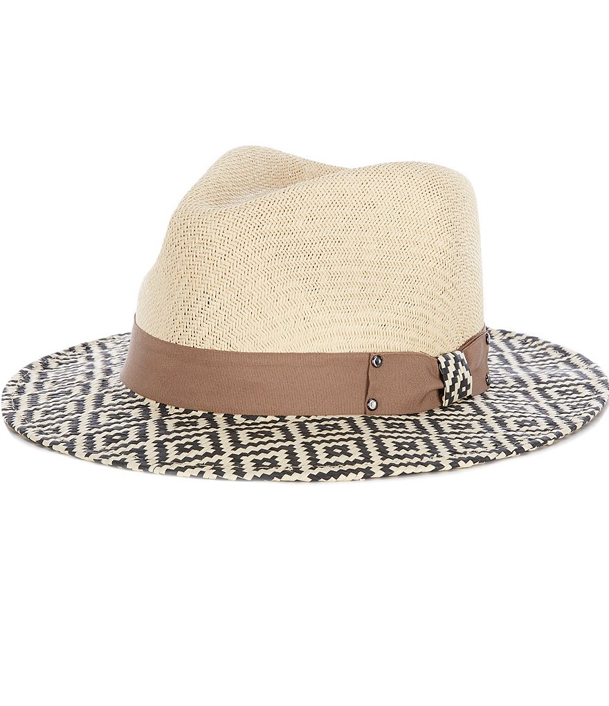 Cremieux Blue Label Panama Pattern Brim Hat | Dillard's