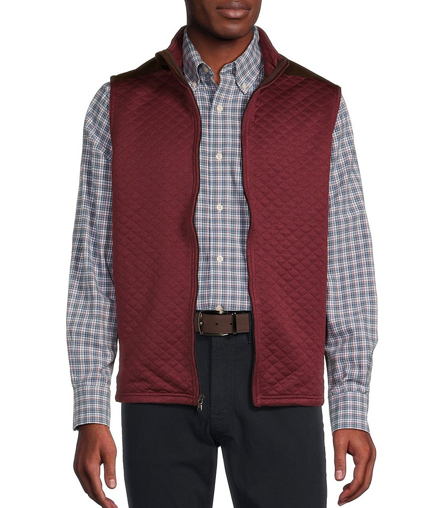 Cremieux quilted vest best sale