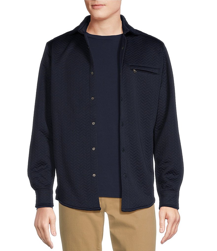 Cremieux Blue Label Quilted Shirt Jacket | Dillard's