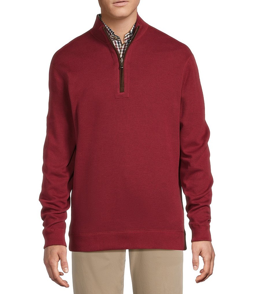 Cremieux Blue Label Reversible Quarter-Zip Pullover | Dillard's