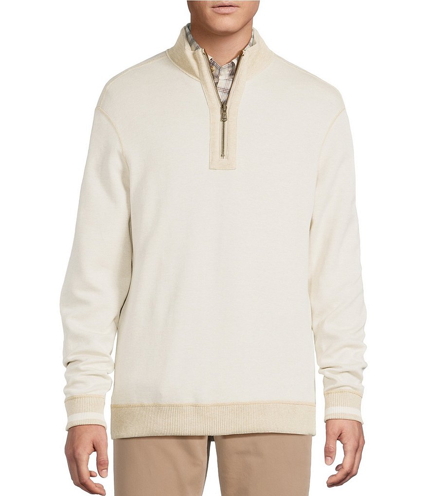 Cremieux Blue Label Reversible Quarter-Zip Pullover | Dillard's
