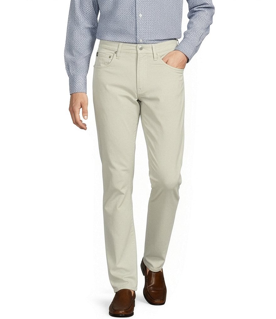 Cremieux Blue Label CMX 5-Pocket Tailored-Fit Sateen Stretch Pants