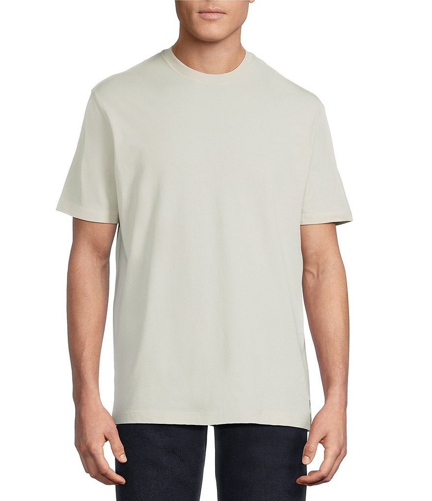 Cremieux Blue Label Solid Crewneck Short Sleeve T-Shirt | Dillard's