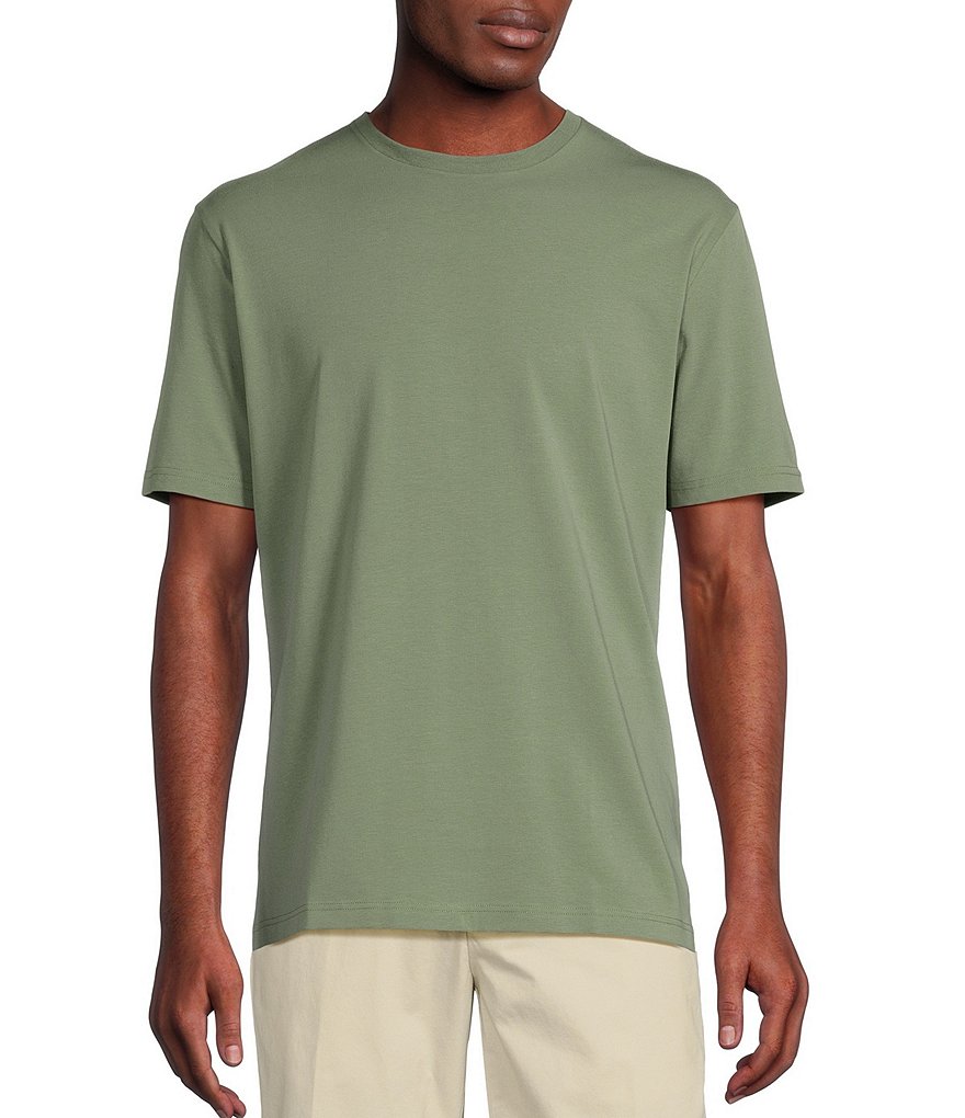 B91xZ Mens Undershirts Short Sleeve Comfy Crewneck Short Sleeve  T-Shirts,Sky Blue M