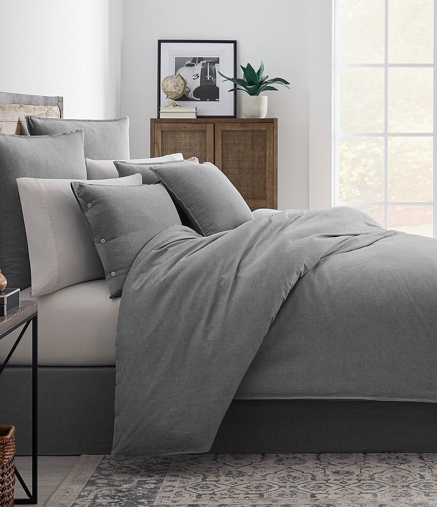 Cremieux Cameron Collection Chambray Comforter | Dillard's