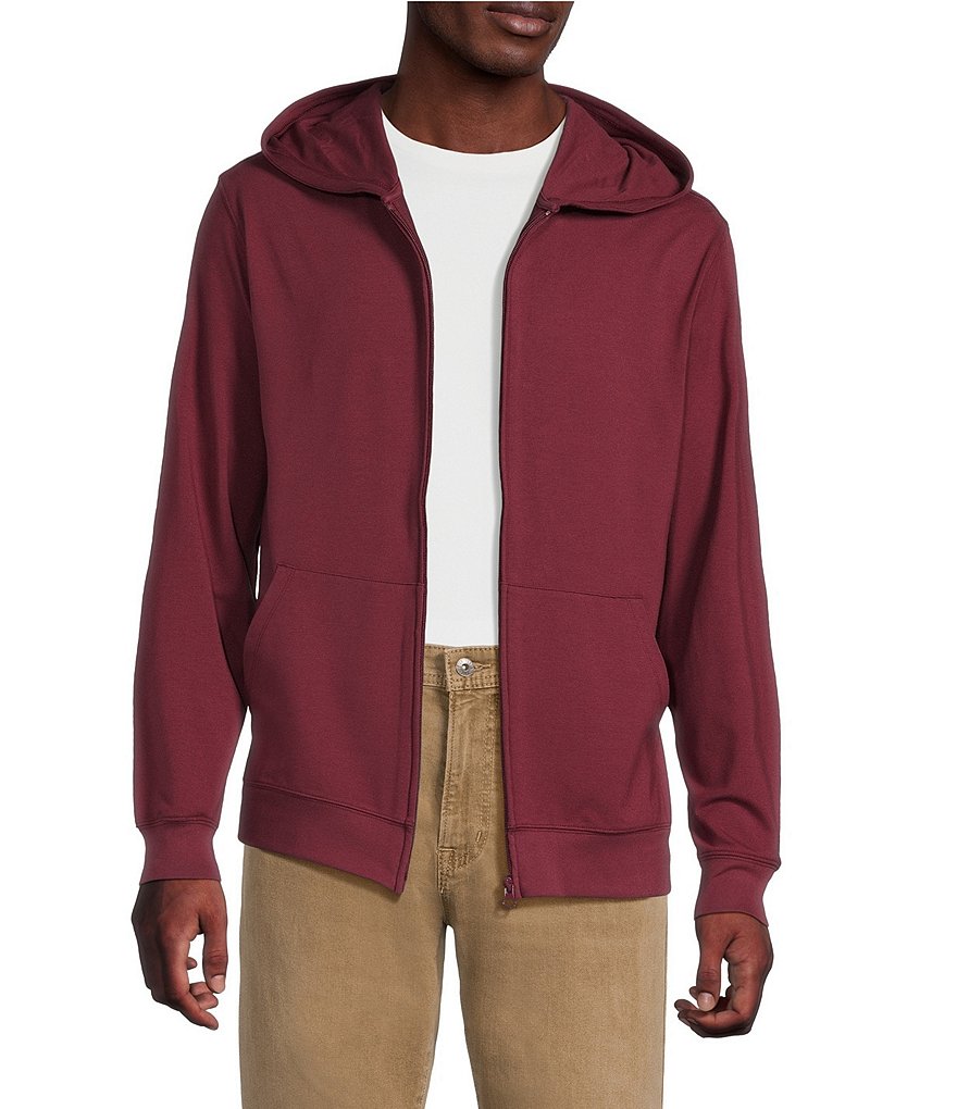 Cremieux Premium Denim Full-Zip Hoodie Jacket | Dillard's