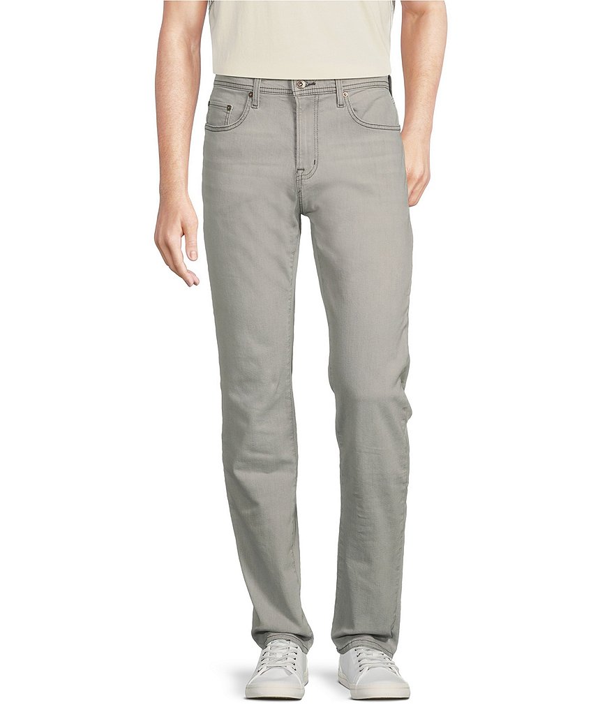 Cremieux Premium Denim Slim Fit Gray Stretch Jeans | Dillard's