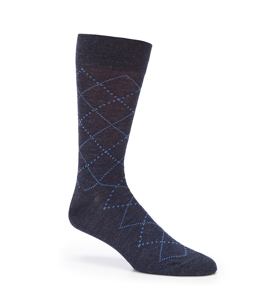 Cremieux Tonal Argyle Crew Socks | Dillard's