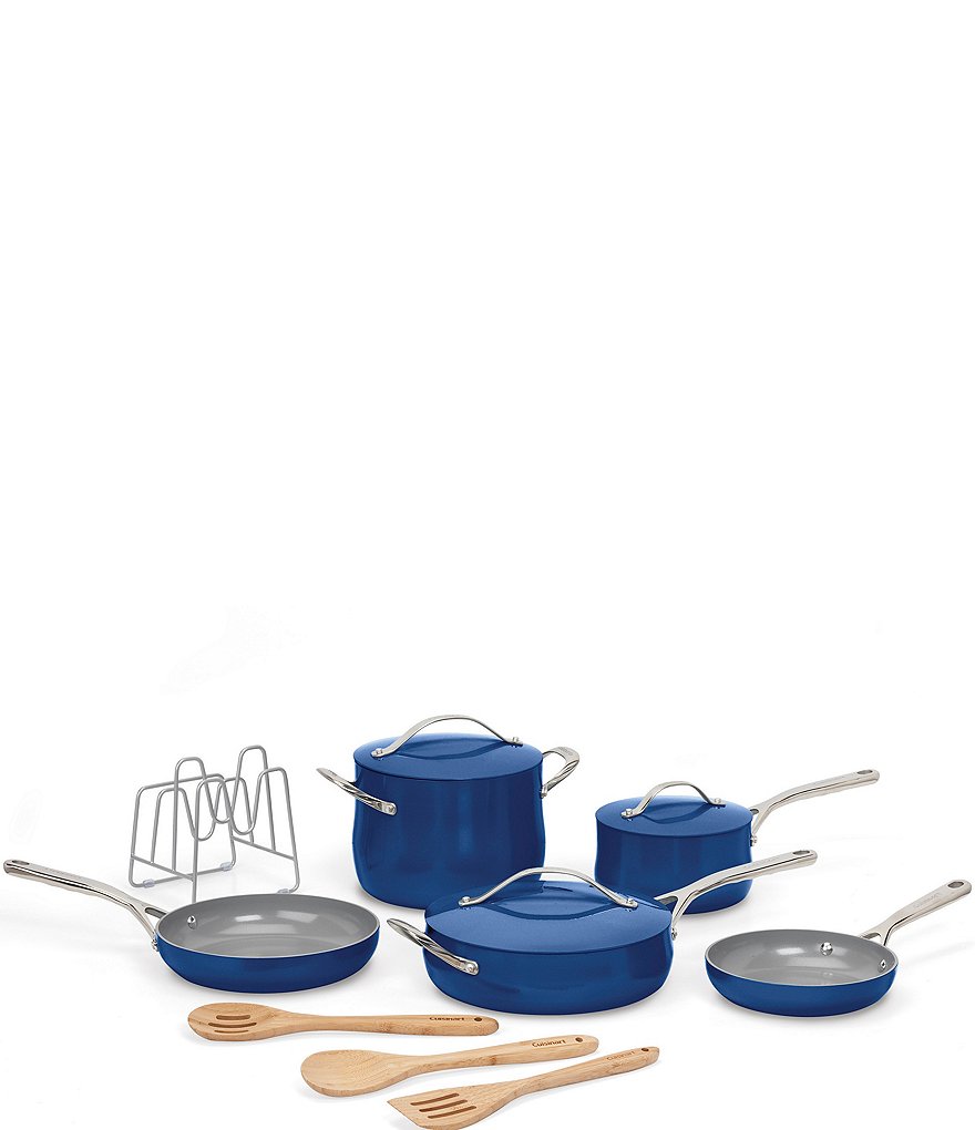 Cuisinart Culinary Collection 12-Piece Cookware Set - Sapphire