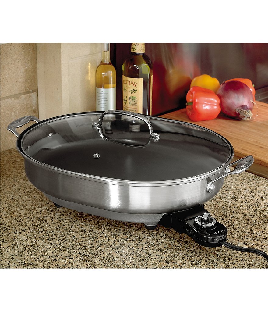 Cuisinart Stainless Steel Electric Skillet 