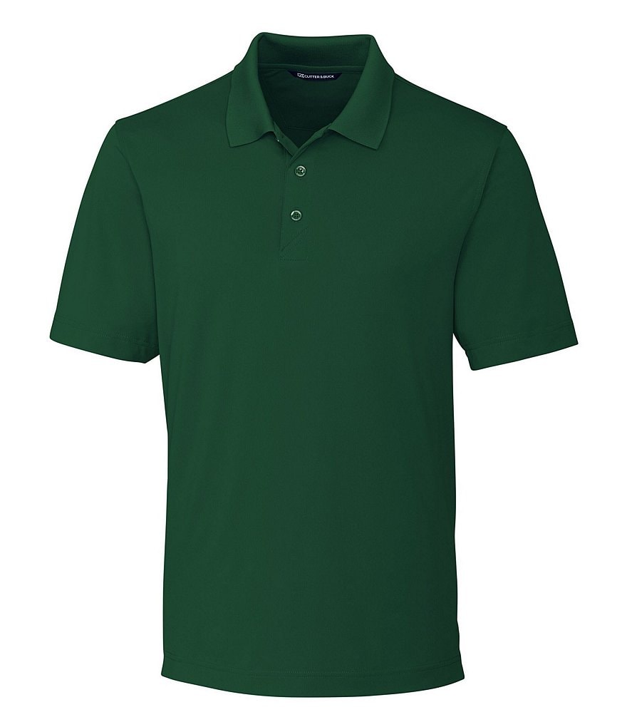 Men's Cutter & Buck Cardinal Green Bay Packers Big & Tall Forge Stretch Polo