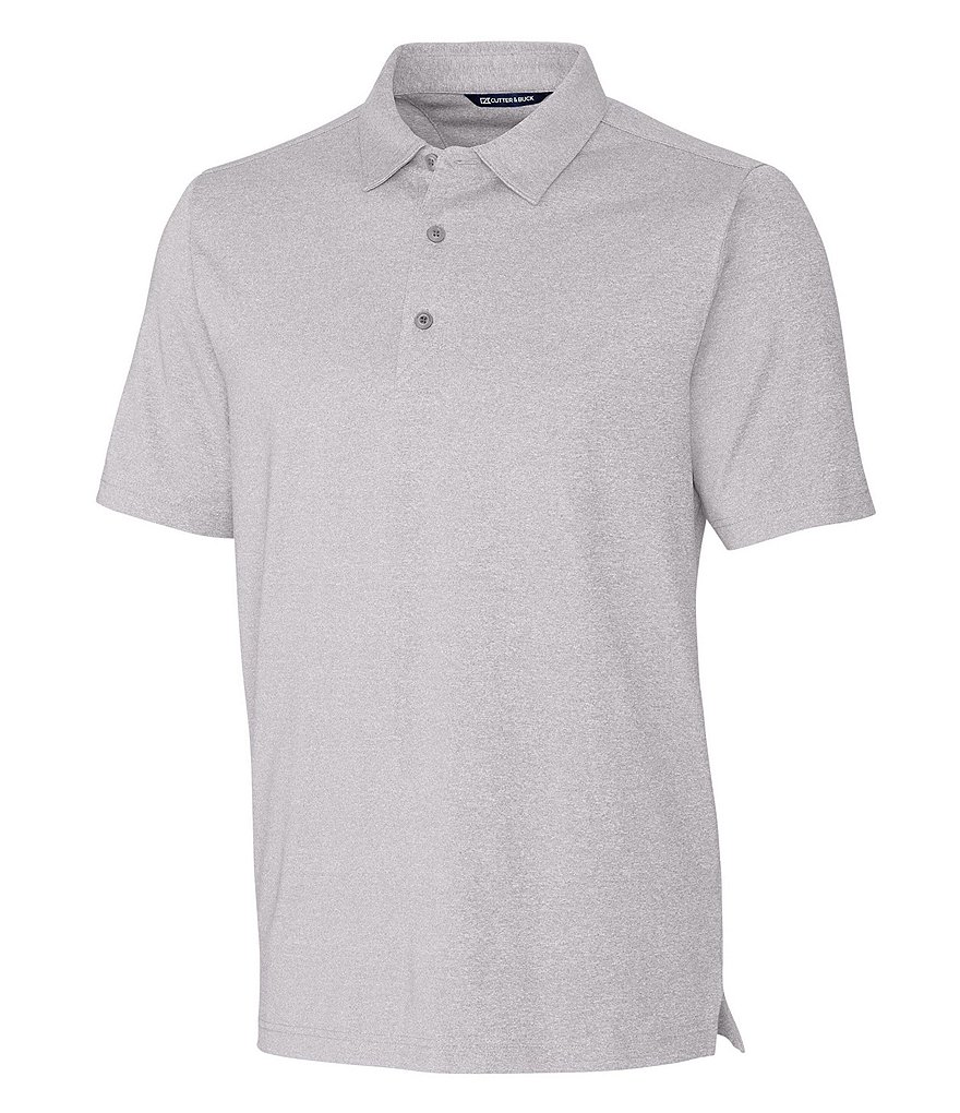 Cutter & Buck Forge Heathered Stretch Mens Polo - Indigo Heather - S