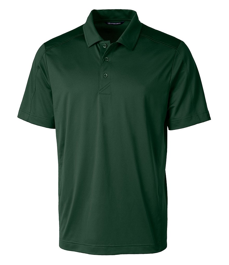 Men's Chicago Cubs Cutter & Buck Royal Prospect Textured Stretch Polo