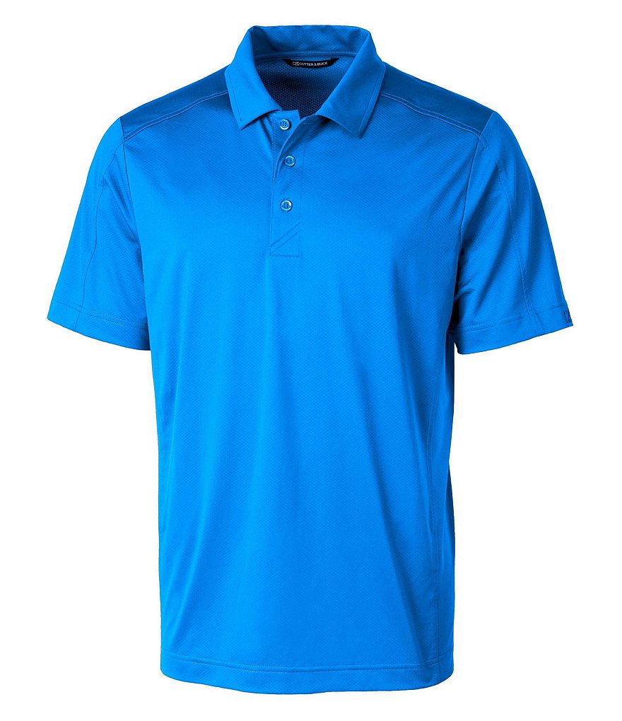 Cutter  Buck Prospect Short-Sleeve Jacquard-Textured Stretch Polo Shirt  Dillard's