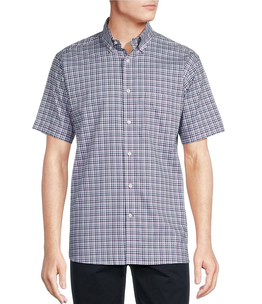 Daniel Cremieux Signature Label Medium Checked Supima Cotton Short ...