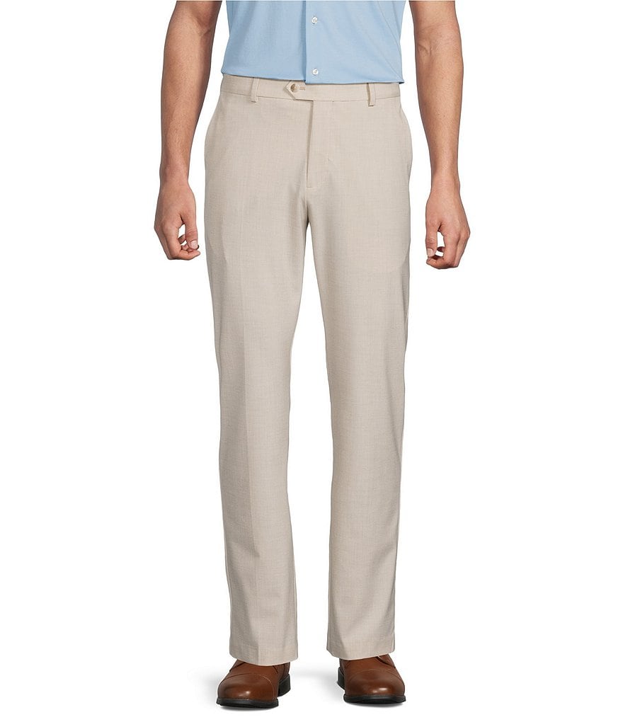 Daniel Cremieux Signature Label Stretch Flat Front Dress Pants | Dillard's Daniel Cremieux Signature Label Stretch Flat Front Dress Pants | Dillard's