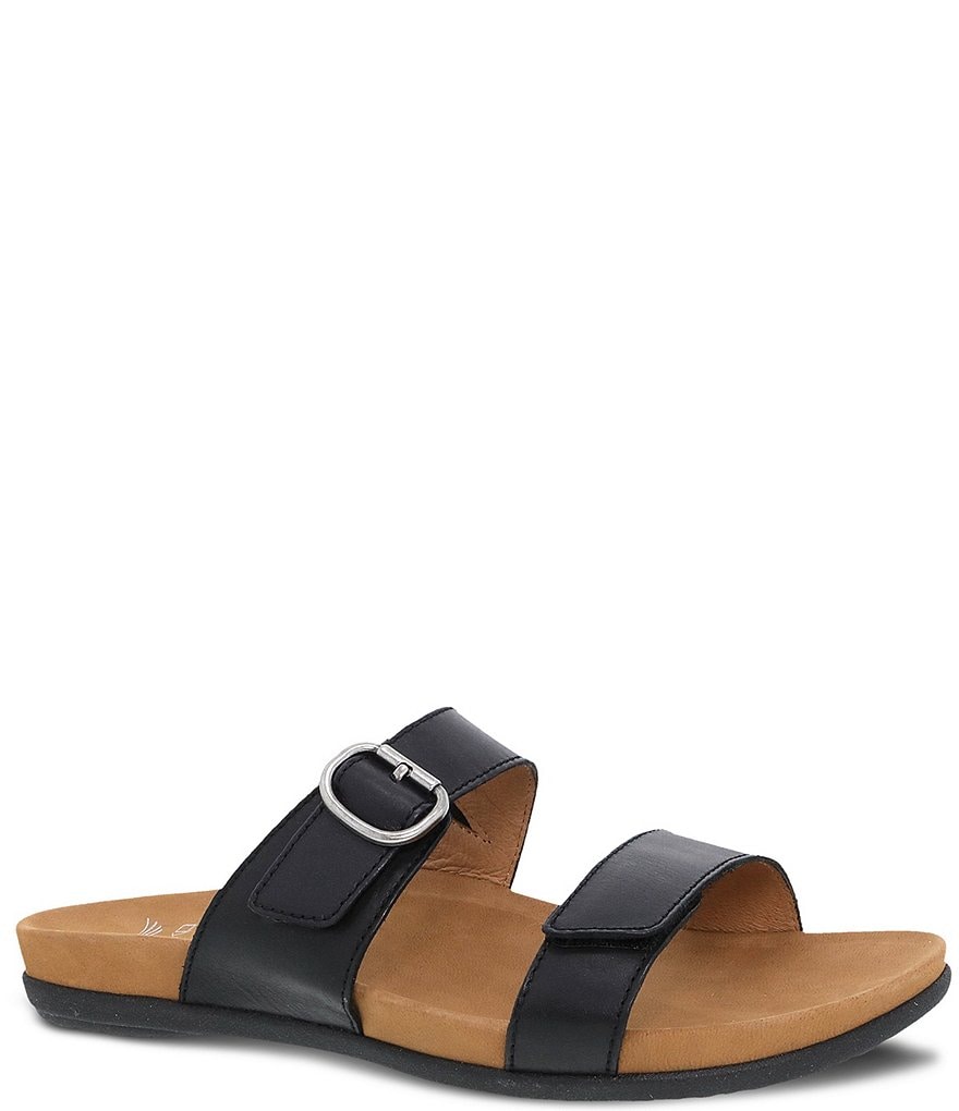 Dansko Justine Leather Slide Sandals Dillard s