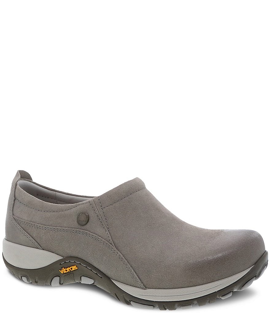 Dansko Patti Waterproof Suede Slip-Ons | Dillard's