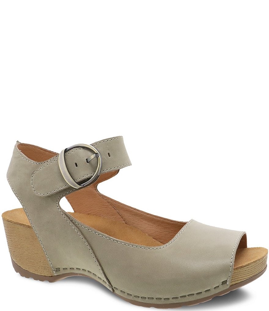 Dansko ankle strap on sale clog