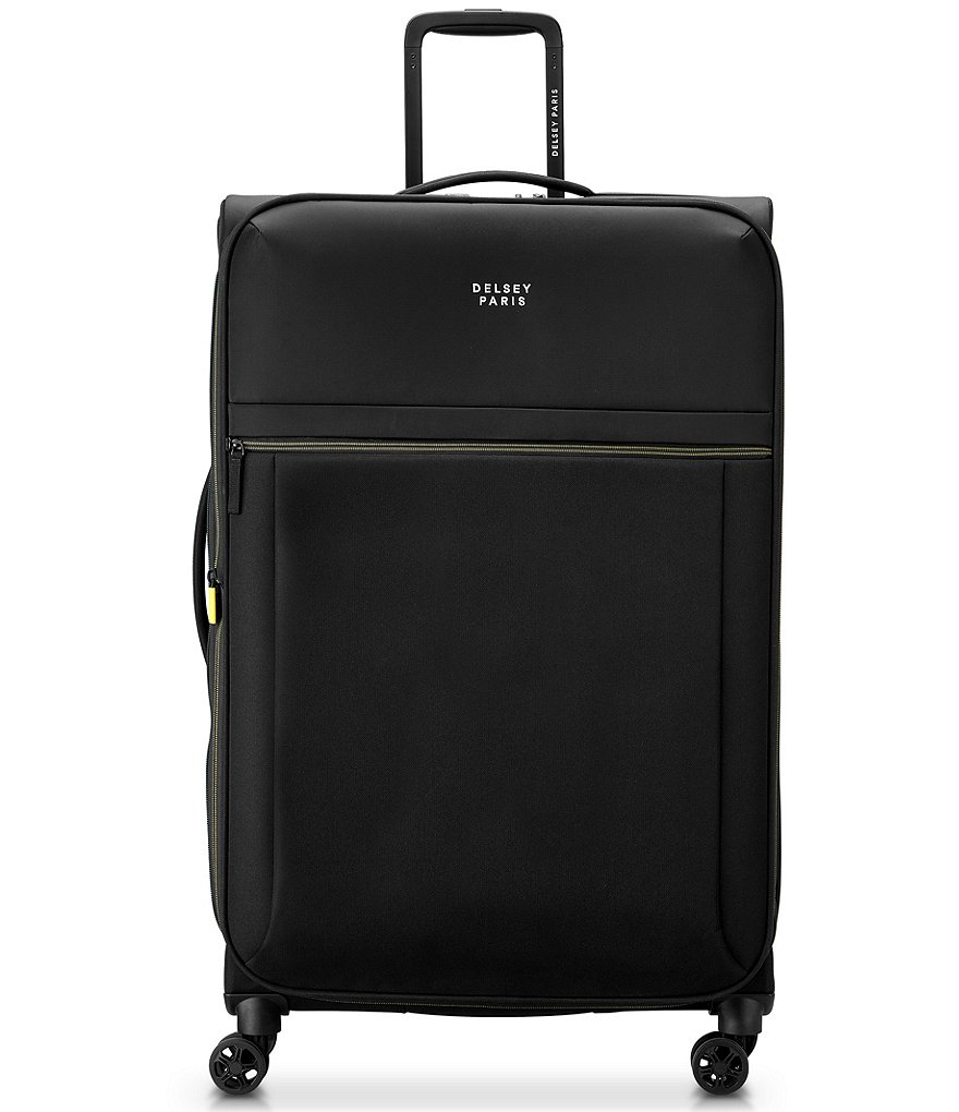 Valigia Rigida DELSEY PARIS Clavel 99L – Materiale Riciclato, Nera, Con Ruote Doppie E Lucchetto TSA – Taglia XL 76x51x30 Cm - 4