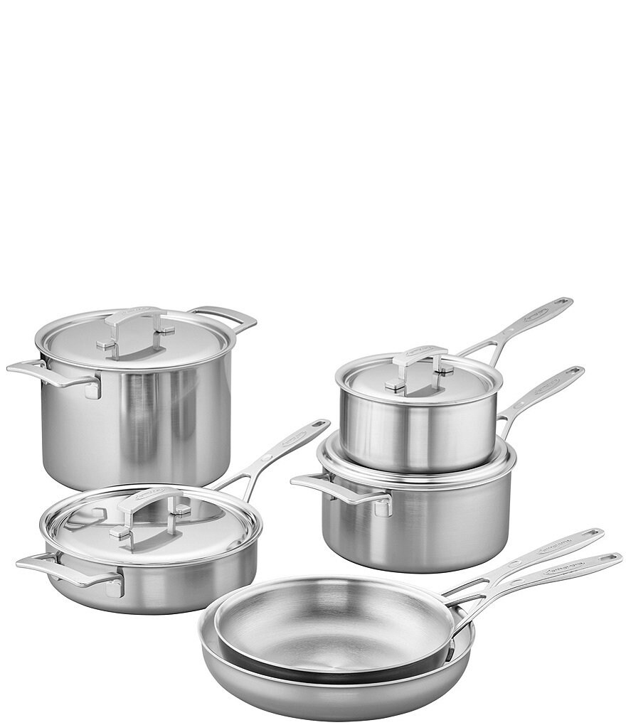 BergHOFF International 10 Piece Stainless Steel Cookware Set