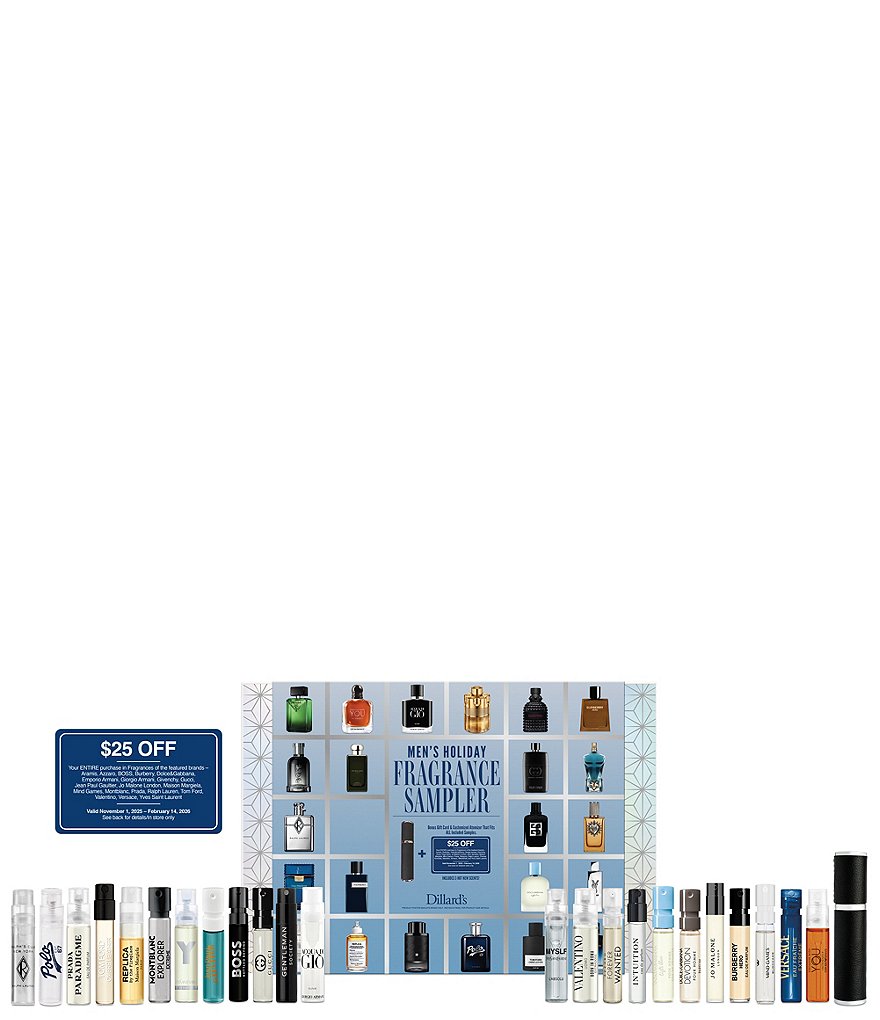 Dillard's Men's Holiday Fragrance Sampler Dillard's