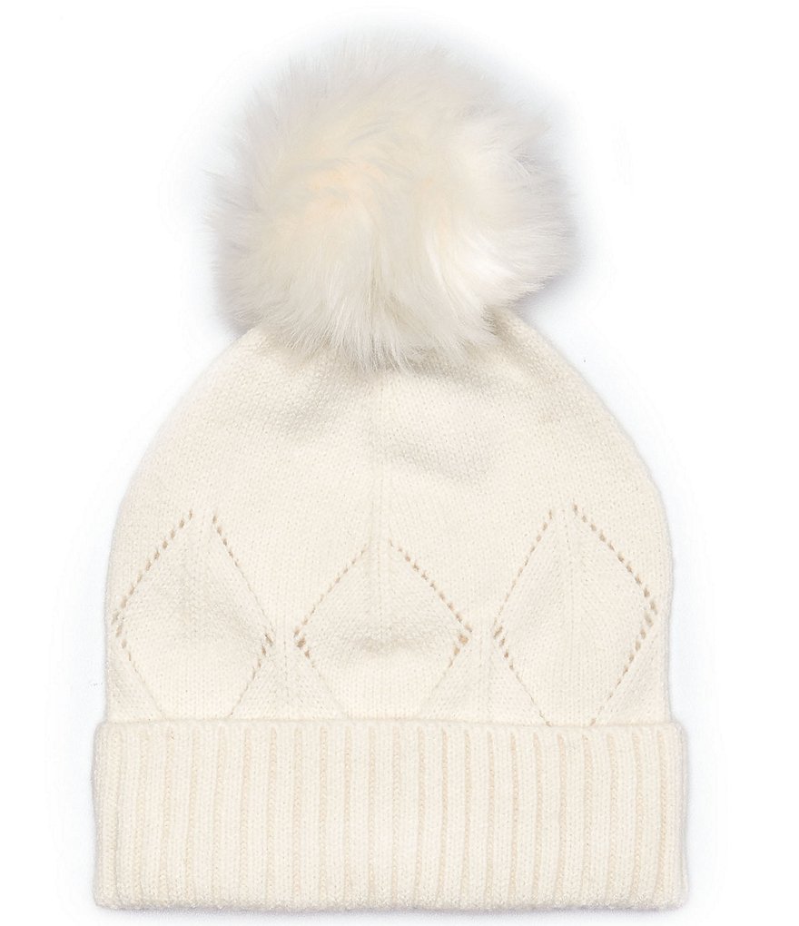 Leopard Pom Beanie - Tan – Impulse of Jasper