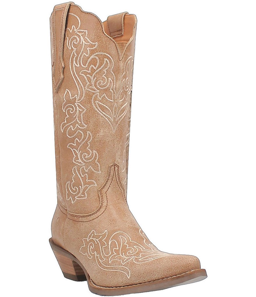 Dingo Flirty N Fun Leather Tall Western Boots Dillard s