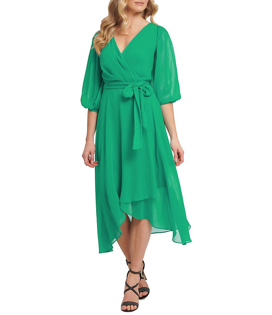 Dkny chiffon shop dress