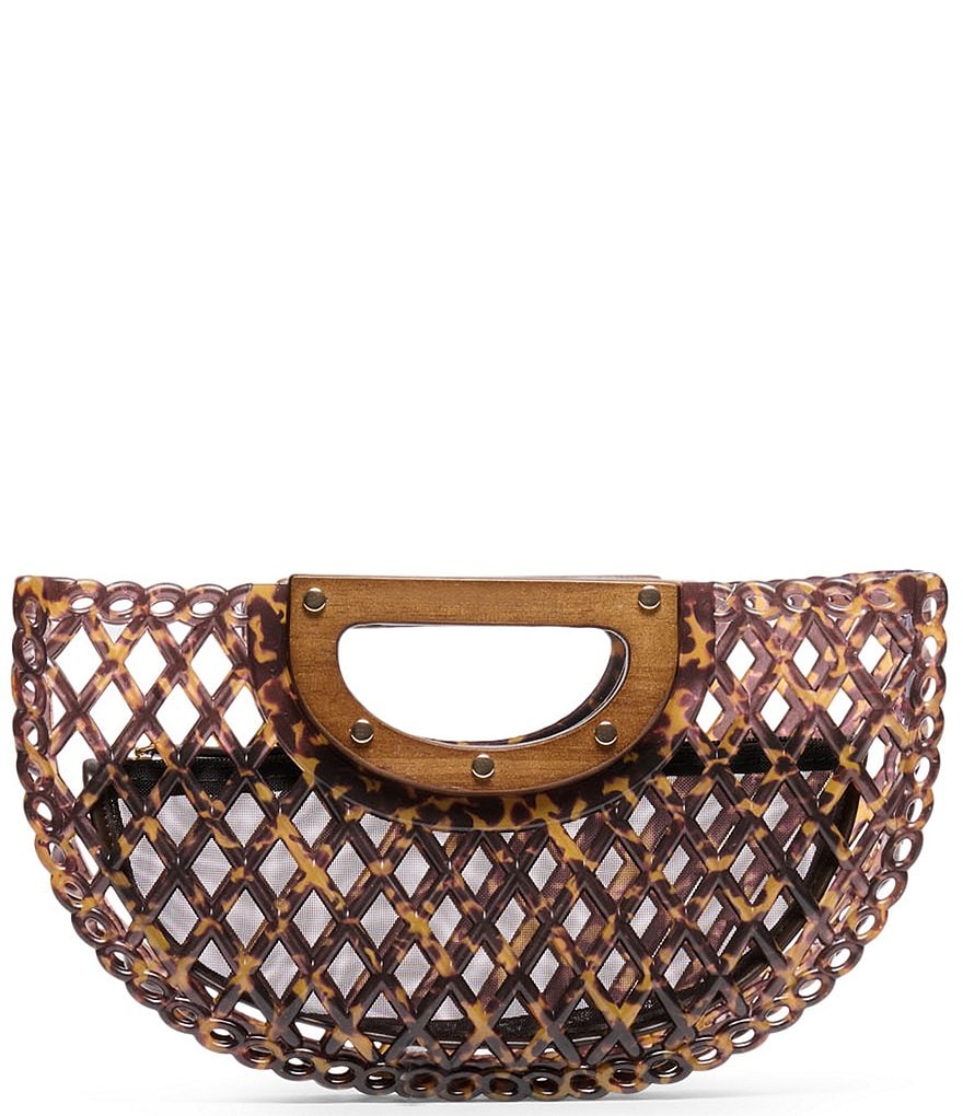 ◆タチカワ◆バーチカルブランド◆W100×H130◆O-2509BL5◆ Dolce Vita Solandra PVC Clutch Handle Handbag | Dillard's
