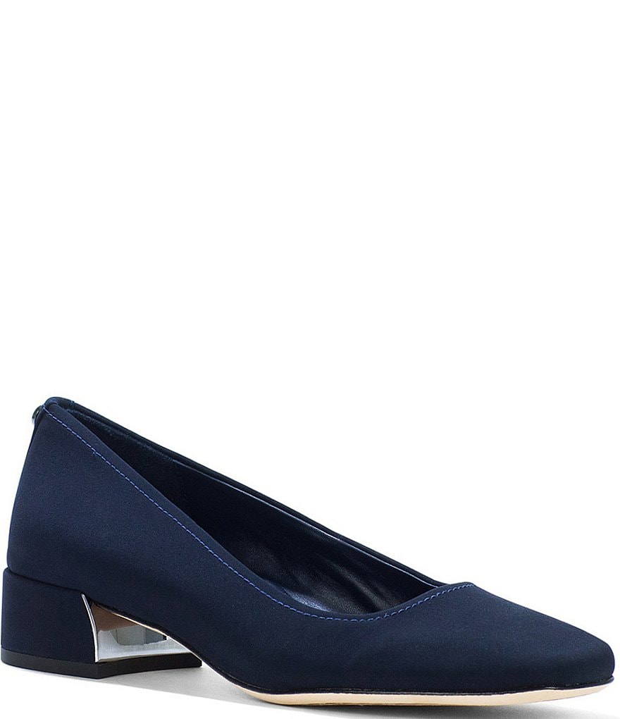 donald pliner parris block heel pump