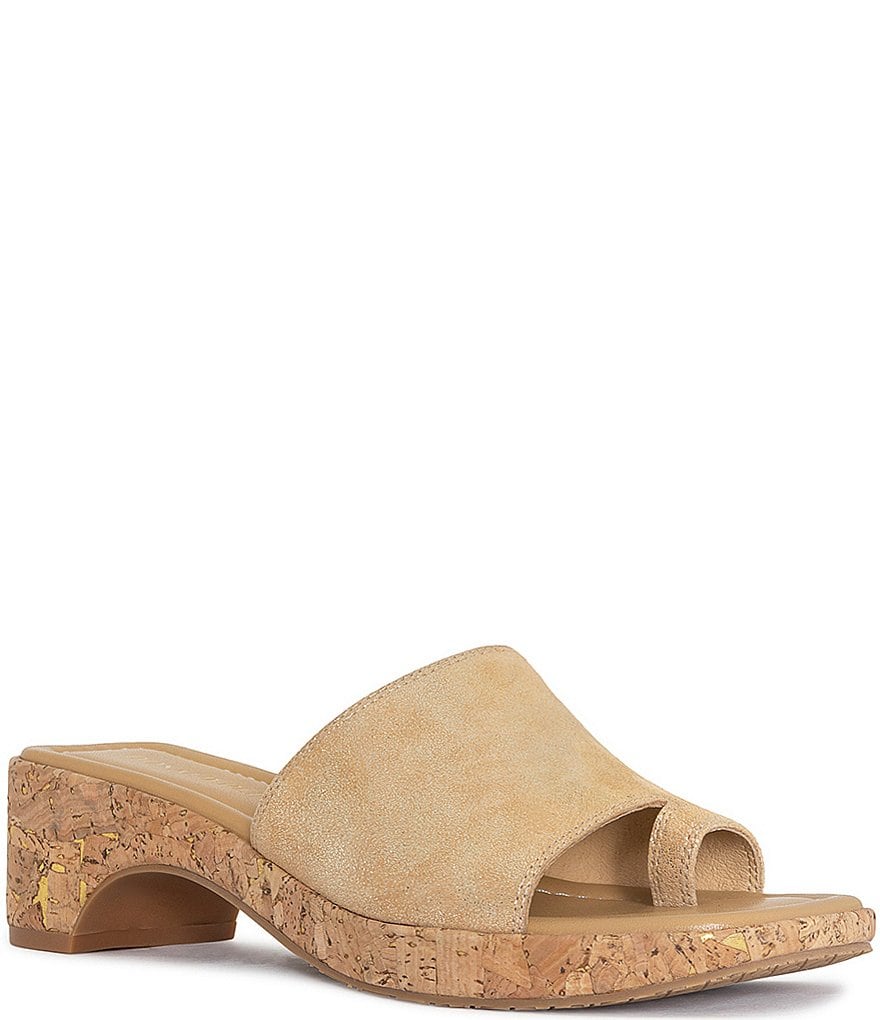 Donald pliner gala cheap suede wedge sandal